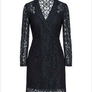 Sandro Dark Navy Dress. Size 38.